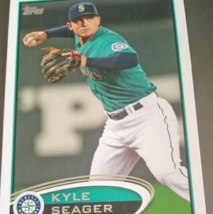 Topps 2012 Kyle Seager baseball card